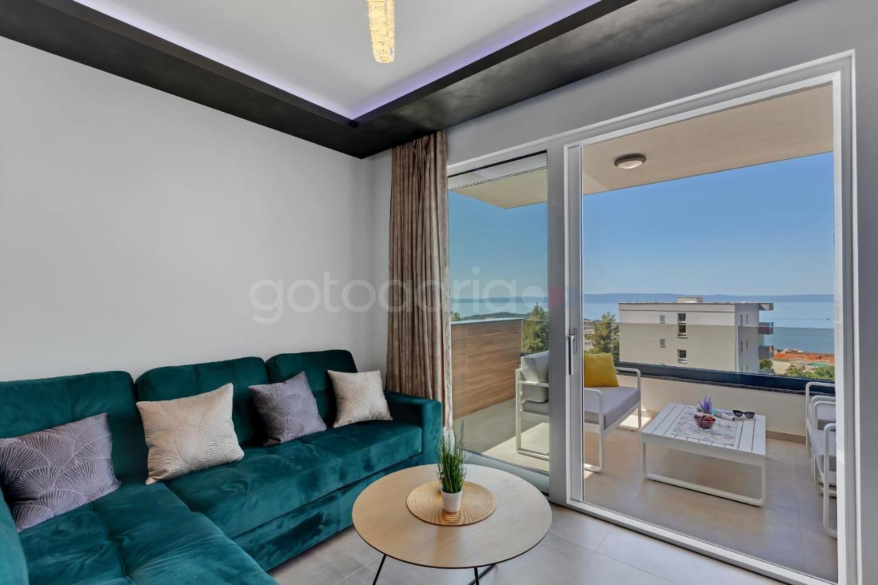 Luxury Seaview Apt Luki - Free Parking Makarská Exteriér fotografie