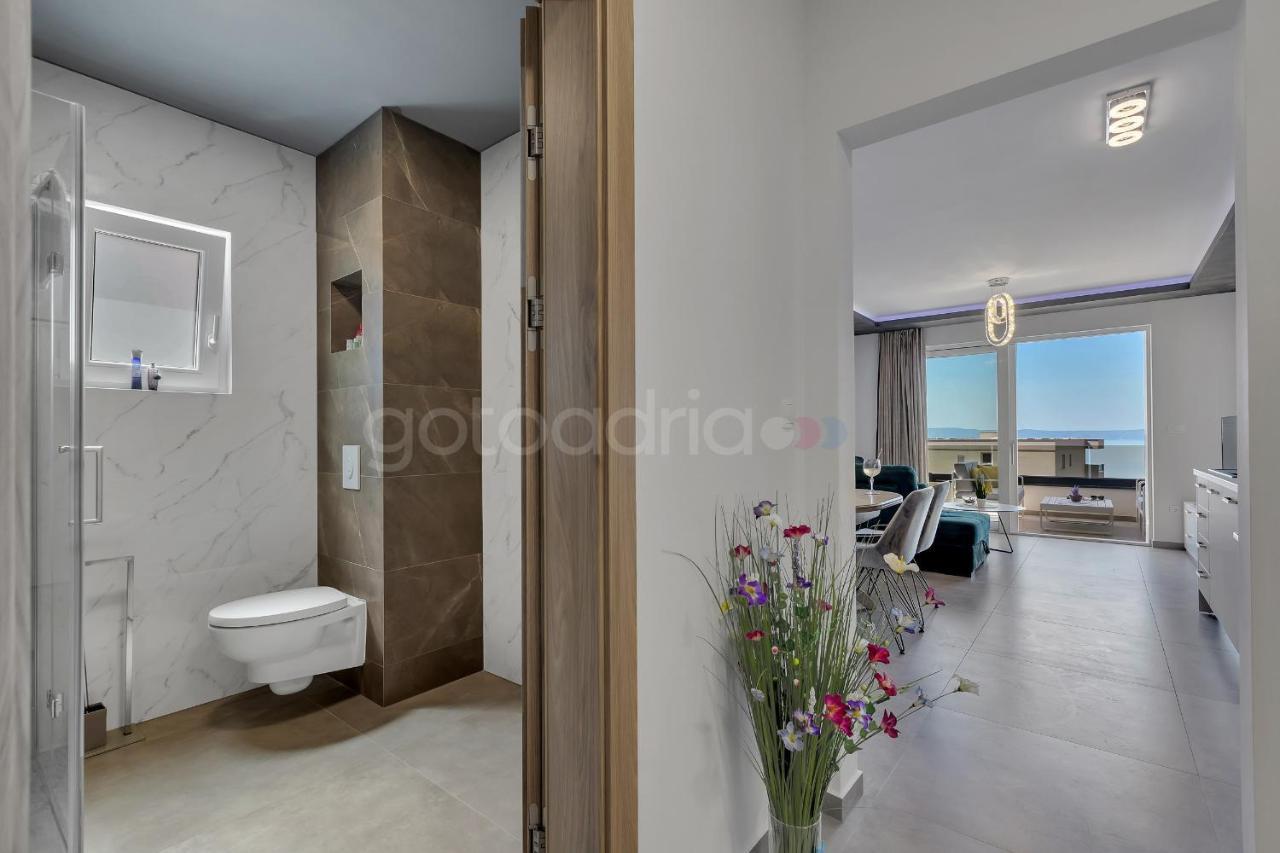 Luxury Seaview Apt Luki - Free Parking Makarská Exteriér fotografie
