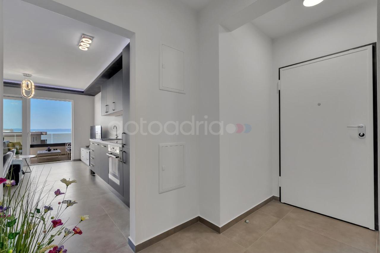 Luxury Seaview Apt Luki - Free Parking Makarská Exteriér fotografie