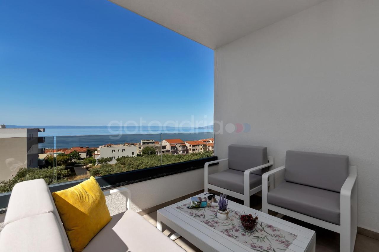 Luxury Seaview Apt Luki - Free Parking Makarská Exteriér fotografie