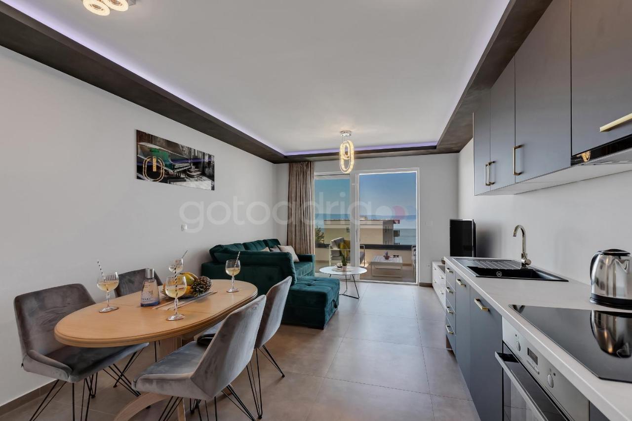 Luxury Seaview Apt Luki - Free Parking Makarská Exteriér fotografie